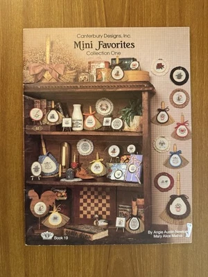 Canterbury Designs Mini Favorites Collection One Cross Stitch Pattern Booklet - Image 1 of 4