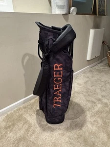 New (without Tags) Rare Custom Traeger Grills Ping Hoofer Golf Stand Bag - Picture 1 of 7