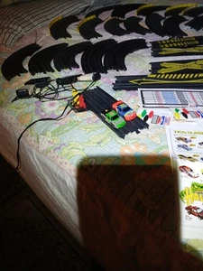 Tyco Stock Car Championship 6323 Contains 35 Pieces Of Track And Accessories - Picture 1 of 12