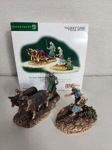 Vtg Dept 56 Sower & Seed #59925 Holy Land Set of 2 Parables of Jesus 2002 W/ Box - Picture 1 of 18