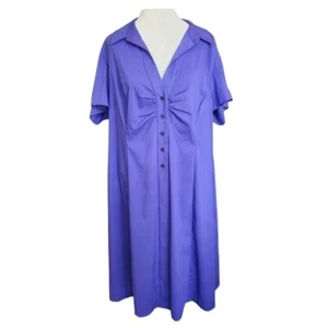 NWT Tahari Button Down Shirt Dress - Picture 1 of 6