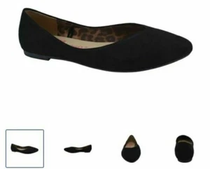 Women's Jellypop DONNICA Black Slip On Ballet Flat Shoes - Picture 1 of 2