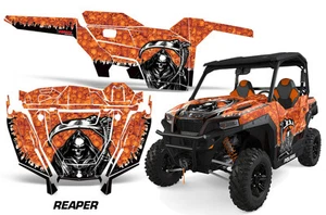 UTV Decals Graphics Stickers For Polaris General 1000 16-18 REAPER O - Picture 1 of 2
