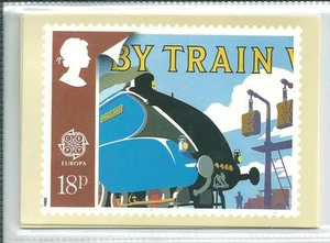 GB - PHQ CARDS -1988 - EUROPA - TRANSPORT - BACK - FDI/SHS - COMP SET USED - Picture 1 of 1