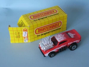 Matchbox Red Rider 48 Pi-Eyed Piper USA Boxed Toy Model Car 75mm Superfast Macau - Picture 1 of 3