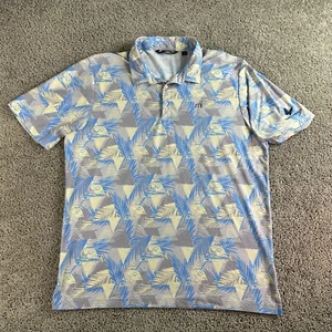 Camisa Travis Mathew Para Hombres XL Azul Hawaiana Cuenta Me En Micro Chip Mezcla de Algodón - Imagen 1 de 10