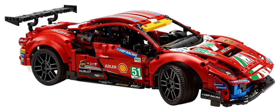LEGO TECHNIC: Ferrari 488 GTE “AF Corse #51” (42125)