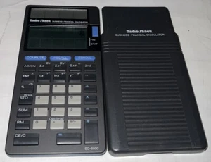Vintage Radio Shack EC 5500 Financial Business Solar Calculator Student School - Picture 1 of 5