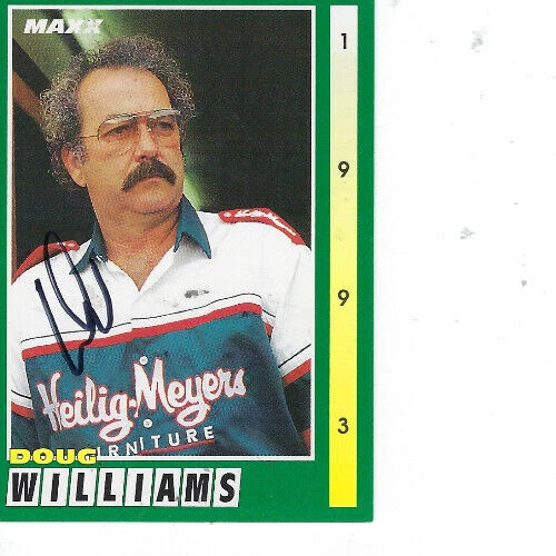 DOUG WILLIAMS SIGNED 1993 MAXX GREEN RACING #174 - NASCAR - Image 1 of 1