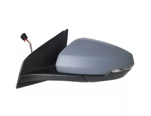 Specchietto Retrovisore Sinistro Volkswagen Polo AW1 Ripieg Elettr 10 PIN BLIS - Picture 1 of 1
