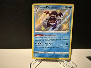 2021 Pokemon TCG Galarian Mr. Rime SV021 Shining Fates Shiny Holo Rare Card NM+ - Picture 1 of 1
