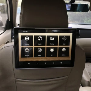 Car TV Screen Android Head Rest Monitor For KIA Rear Seat Entertainment System - Picture 1 of 9