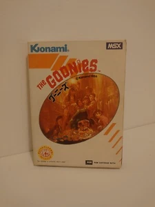 MSX CARTRIDGE ORIGINAL "THE GOONIES" RC734 KONAMI 1986 - Imagen 1 de 9