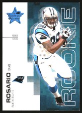 2007 R&S Football Card #158 Dante Rosario Rookie