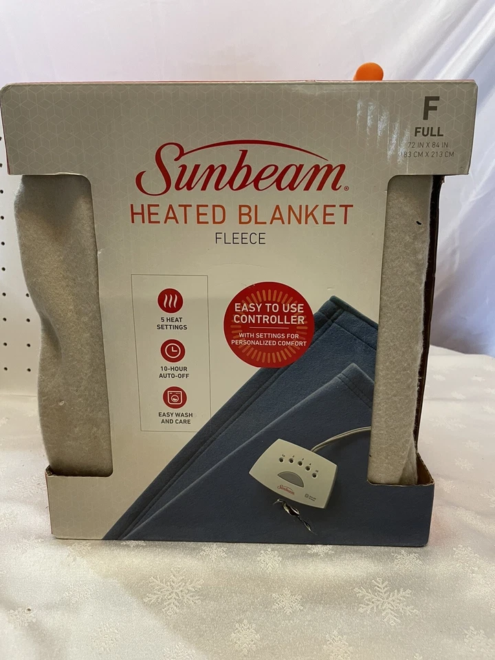 Manta térmica polar Sunbeam bronceada tamaño completo 5 ajustes térmicos 60,00 Foto 1 de 4