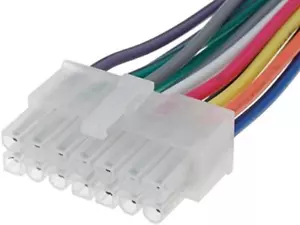 ZRS-16 Conector Con Cables Kenwood PIN14 4CARMEDIA'' GB Empresa SINCE1983'' - Imagen 1 de 1