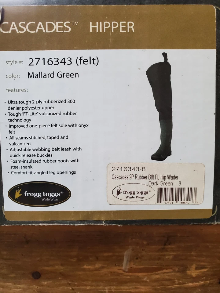 Cascade Hip Boot size 8 - Image 1 of 1