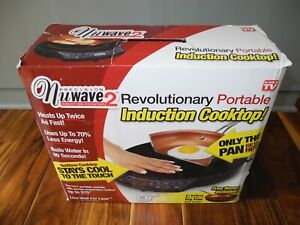 New ListingNew In Box Precision Nuwave 2 Induction Cooktop 30141 With 9" Kitchen Frying Pan