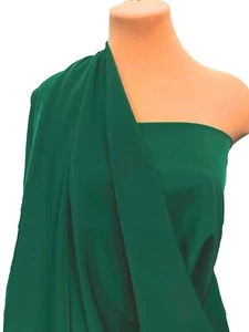 TELA VERDE BOSQUE CON FALLAS DE PIEL DE MELOCOTÓN 60" POR YARDA, DAMA DE HONOR - Imagen 1 de 4