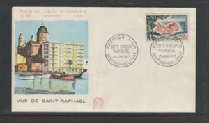 France 1963 SG1620 FDC (St. Raphael) Tourism Issue-Cote d'Azur, Var - Picture 1 of 1