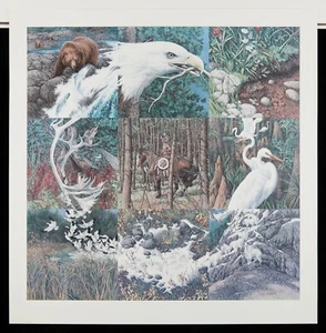 Bev Doolittle "Sacred Circle" Signed & Numbered Lithograph Unframed - Picture 1 of 9