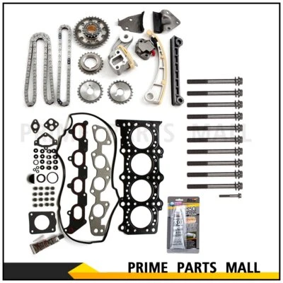 Kit de pernos de cadena de distribución para Suzuki Vitara 1999-2003 juego de juntas de culata 2,0 L Foto 1 de 4