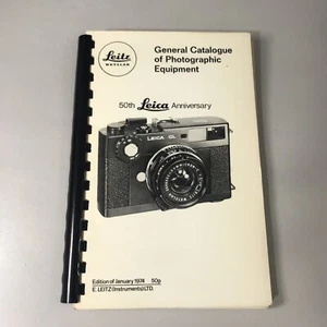 Leica General Catalogue of Photographic Equipment 50th Leica Anniversary 1974 - Picture 1 of 11