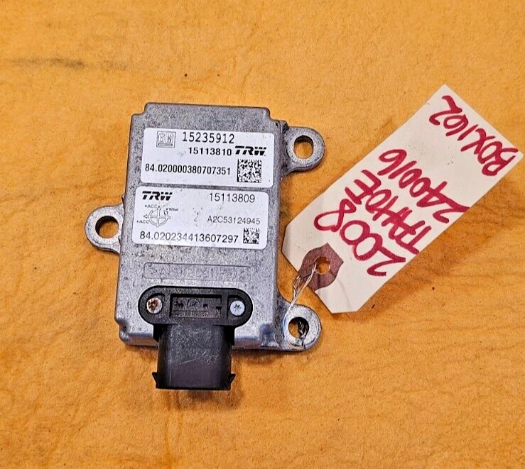Unidad de módulo de control sensor de velocidad de guiñada híbrido Chevrolet Tahoe 2008-2009 OEM Foto 1 de 1