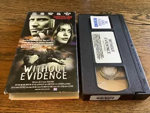 Without Evidence Used VHS 2000 Drama Angelina Jolie Thriller Free US Ship Rental - Foto 1 di 1