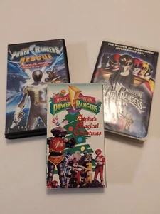 Mighty Morphin Power Rangers VHS Lot  Vintage Alpha's Magical Christmas - Picture 1 of 5