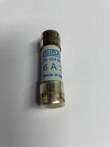 SIBA 50 124 06 6A Sicherung 690V sehr schnell wirkend 5012406 14x51mm gR JPSF305 - Bild 1 von 3