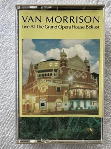 VAN MORRISON LIVE AT THE GRAND OPERA HOUSE BELFAST CASSETTE TAPE 1984 - Picture 1 of 5