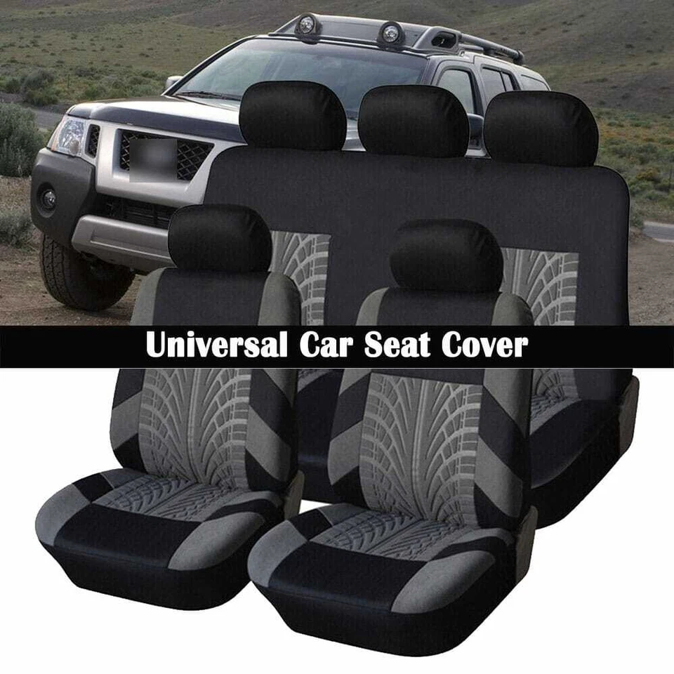 Auto Standard Car Seat Covers Full Set Front+Rear Protector 9x For Nissan Xterra Foto 1 de 4