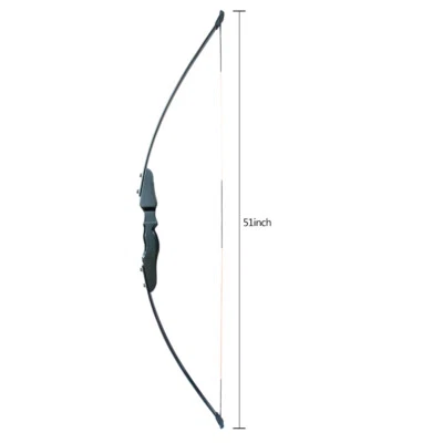 40LB Takedown Recurve Bow Arrow Set Archery Adult Courtyard Outdoor Farm Hunting - Image 1 of 4