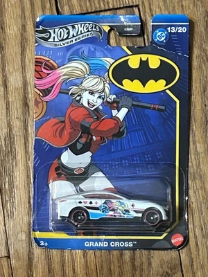 Harley Quinn Grand Cross Hot Wheels Silver Series 13/20. DC Comics. Paquete de desgaste Foto 1 de 4