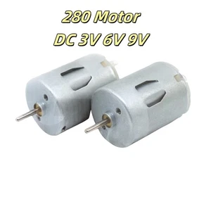 Mini 280 Motor Kugellager Getriebemotor DC 3V 6V 7900RPM Raspberry Pi - Picture 1 of 3