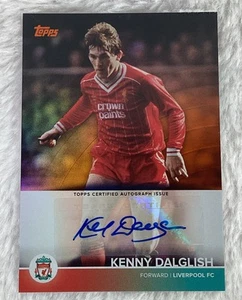 2021-22 Topps Liverpool Team Set KENNY DALGLISH /25 #BA-KD Autograph RC - Picture 1 of 3