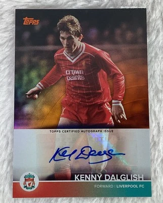 2021-22 Topps Liverpool Team Set KENNY DALGLISH /25 #BA-KD Autograph RC - Image 1 of 3