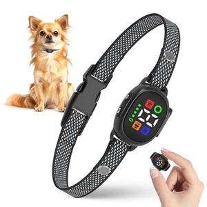Bark Collar for Small Medium Dogs - Anti Bark Collar with 3 Effective Modes &... - Picture 1 of 7