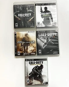 Lote Paquete Call Of Duty PlayStation 3 PS3 Modern Warfare Black Ops y Más CIB - Imagen 1 de 4