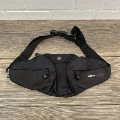 Ogio Siphon 工程斜挎包 Fanny Pack 黑色音频端口 — 第 1/4 张图片