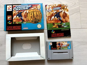 INTERNATIONAL SUPERSTAR SOCCER DELUXE SUPER NINTENDO SNES COMPLET PAL FRA - Photo 1/13