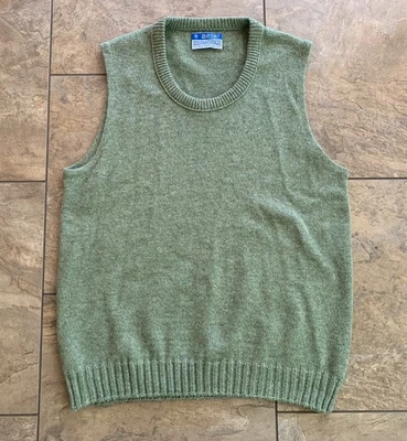 Vintage 60s Puritan Sportswear Hombre Sweater Vest Men’s XL Green - Image 1 of 4
