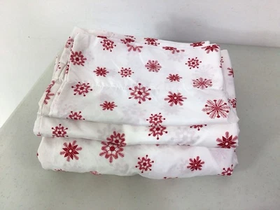 Набор простыней Cynthia Rowley Queen снежинки 3 штуки - Изображение 1 из 4