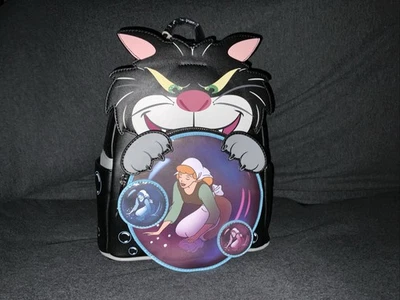 Mochila Loungefly Disney Cenicienta LUCIFER Cosplay GITD - NUEVA CON ETIQUETAS/NUEVO EN PAQUETE Foto 1 de 4