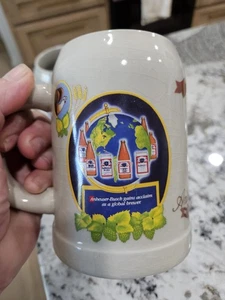 Cerveza Anheuser-Busch Stein Hecha en Alemania Por Gerz 5ta En Serie Agosto A... - Imagen 1 de 5