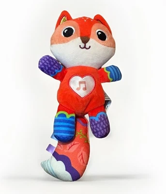 V-Tech Soothing Songs Colorful Fox Cuddly Interactive Musical Toy Works - Image 1 of 4