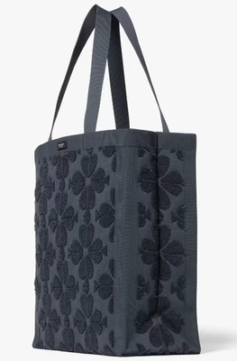 Kate Spade Brooke Navy Blue Terry Carryall Large Tote Bag KL836 Purse NWT $249 F - Image 1 of 4