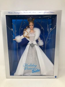 Barbie Holiday Christmas 2003 Winter Fantasy Holiday Vision Blonde Barbie - Picture 1 of 7
