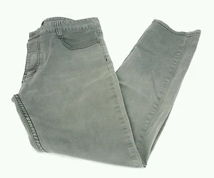 Chateau Denim Of Hollywood Mens Jeans Pants Faded Military Green Slim Skinny 36 - Picture 1 of 8